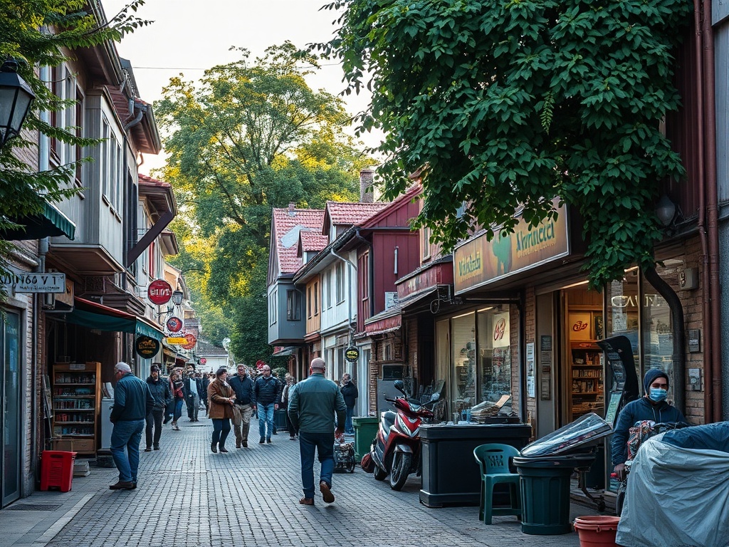 Mapa z zaznaczonymi Funduszami Europejskimi w Gozdnicy